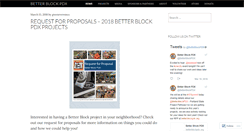 Desktop Screenshot of betterblockpdx.org